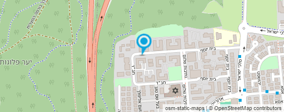 מפת הגעה אל בית הרהיט