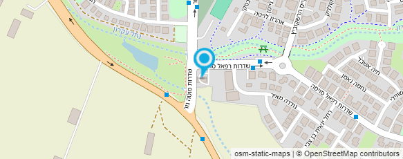 מפת הגעה אל דלק מנטה