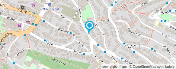 מפת הגעה אל תמי בן שאול