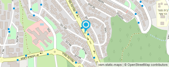 מפת הגעה אל עמית ריהוט רחוב וגן