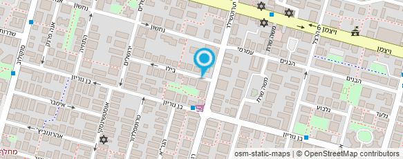 מפת הגעה אל אורי ברכה-גיטרה