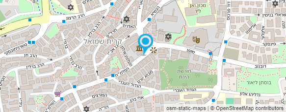מפת הגעה אל נטע - איפור בירושלים מפת הגעה אל נטע - איפור בירושלים