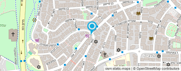 מפת הגעה אל אילנה הדר כהן