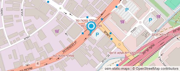 מפת הגעה אל הייר סנטר-Hair Center