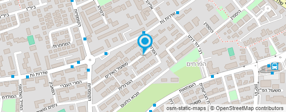 מפת הגעה אל אלכס סרוויס