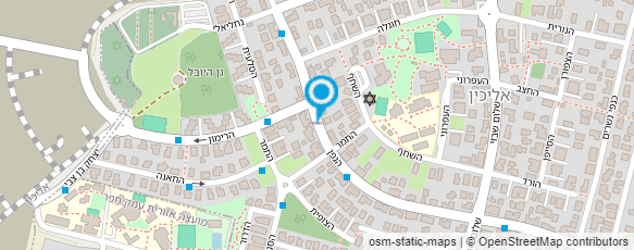 מפת הגעה אל אביב אהרון