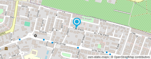 מפת הגעה אל מסגריית ארז סאסי