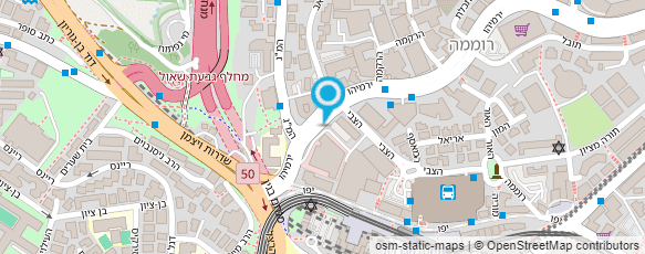 מפת הגעה אל אלון גוטין התעמלות רפואית