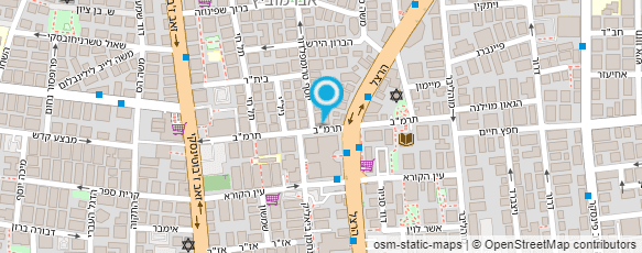 מפת הגעה אל דני בתי מאפה