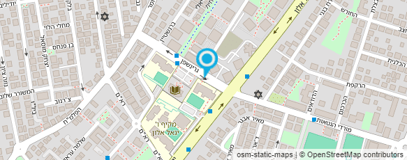 מפת הגעה אל קפה ולימודים