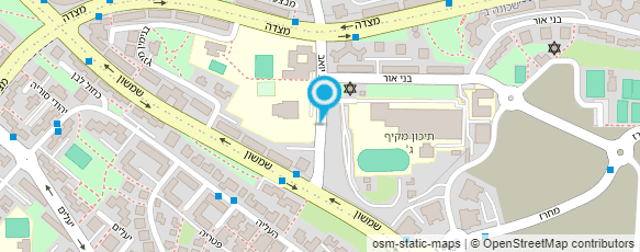 מפת הגעה אל מזנון אמית