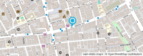 מפת הגעה אל אופיר ספקים