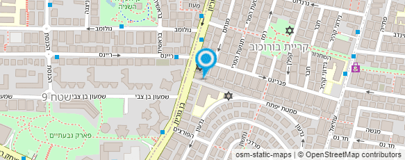 מפת הגעה אל עו"ד קרן שנברג