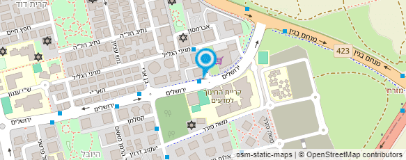 מפת הגעה אל עדי שנדל תוספות שיער