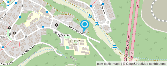 מפת הגעה אל טיולי רכסים