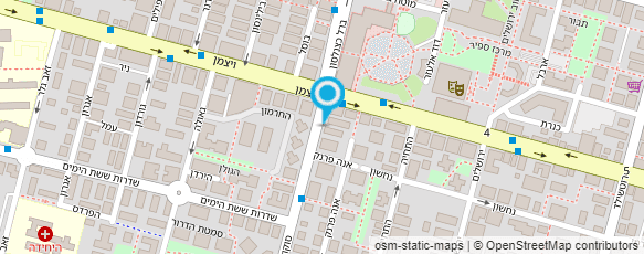 מפת הגעה אל אודי עיצוב שיער