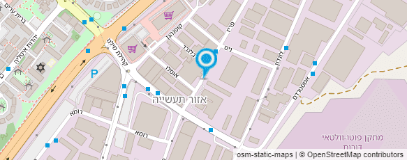 מפת הגעה אל אביחי אלמקייס חומרי בניין