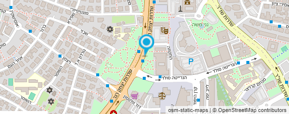 מפת הגעה אל עו"ד אלהואשלה אדם