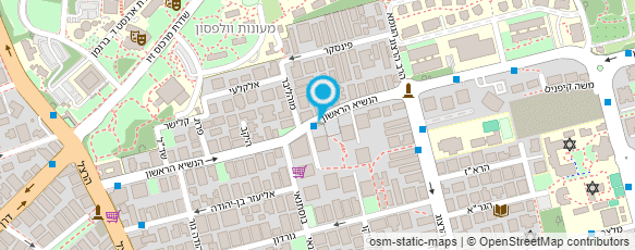 מפת הגעה אל אילנה ביה"ס למקצועות האופנה