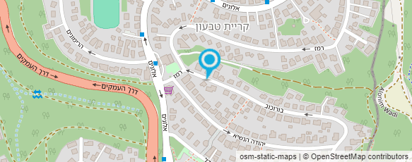 מפת הגעה אל ברק פריאנטה  מורה לגיטרה