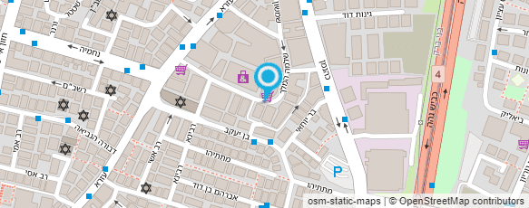 מפת הגעה אל מחסן אנחנו וצאצאינו