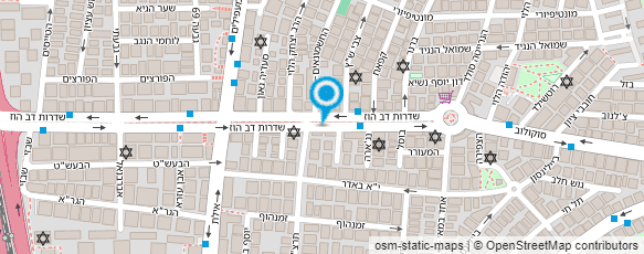 מפת הגעה אל הוט