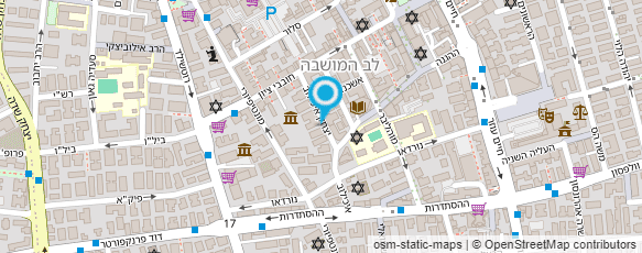 מפת הגעה אל אבשלום הלל