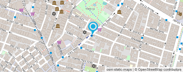 מפת הגעה אל ארוס המרכז להסברת מיניות האדם