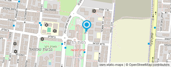 מפת הגעה אל נכסי הגבעה