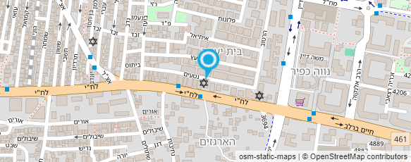 מפת הגעה אל נטע שעשועים