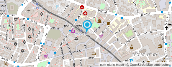 מפת הגעה אל חן פאשן chen-fashion