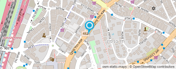 מפת הגעה אל עו"ד חיון שאול