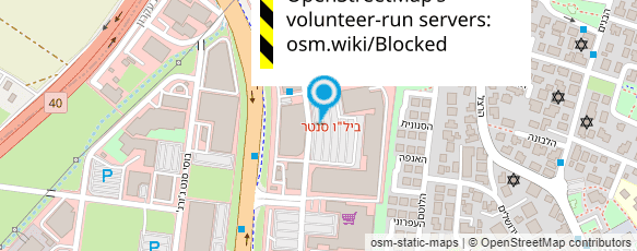 מפת הגעה אל א.ל.מ רשת חנויות חשמל