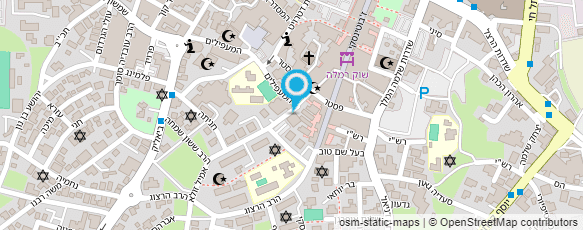 מפת הגעה אל מתפרת אברהים