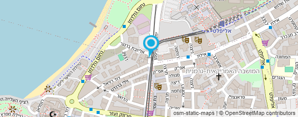 מפת הגעה אל גלים בית הספר לגלישה