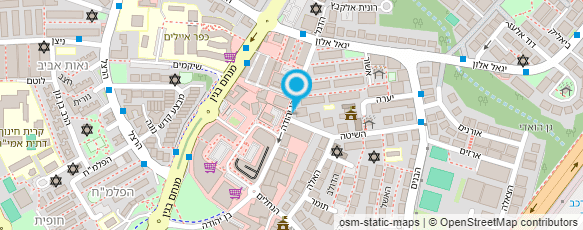 מפת הגעה אל עדי עיצובים