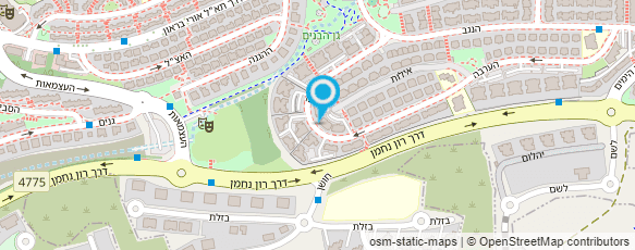 מפת הגעה אל רון רוזנצוויג- ביוב ואינסטלציה