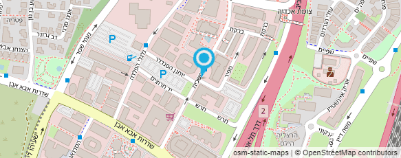 מפת הגעה אל א.ל.מ רשת חנויות חשמל