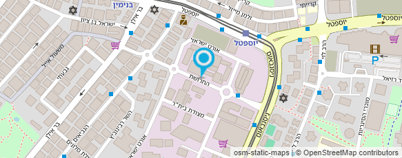 מפת הגעה אל קונדיטוריה האחים עיני