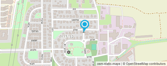 מפת הגעה אל הילה עשת - אדריכלות ועיצוב