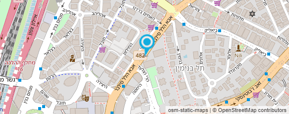 מפת הגעה אל עו"ד בכור נורי