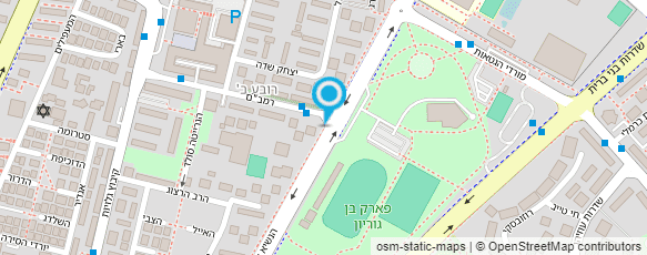 מפת הגעה אל ישיבת כנסת ישראל - אשדוד