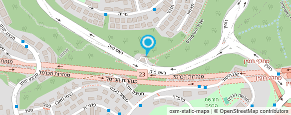 מפת הגעה אל תחנת דלק סונול