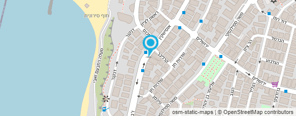 מפת הגעה אל דירת נופש