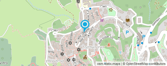 מפת הגעה אל אירוח בעתיקה