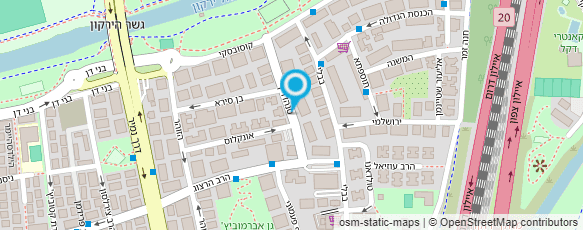 מפת הגעה אל חלי רוזנשטיין קבוצות טריאתלון