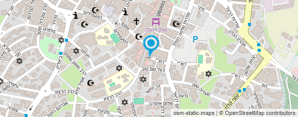 מפת הגעה אל שון שלטים