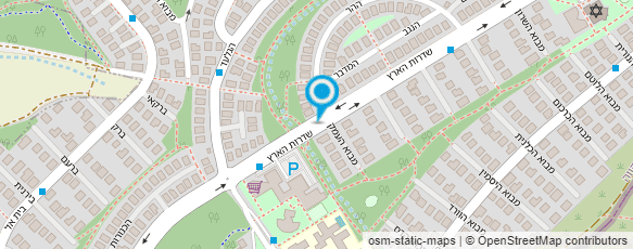 מפת הגעה אל ביקתה בשרון