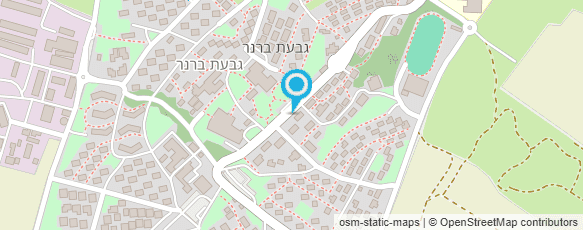 מפת הגעה אל טלי ברגר בנין