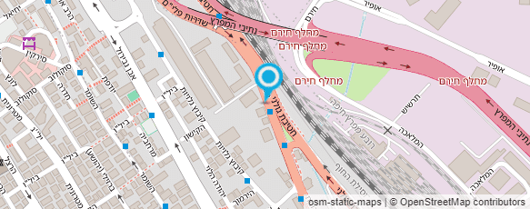 מפת הגעה אל תחנת דלק סונול